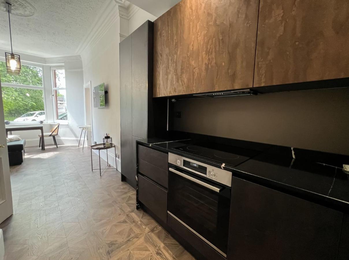 글라스고 Modern 1Br West End Flat 아파트 외부 사진